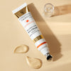 Microsphere eye cream against signs of fatigue
