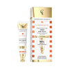 Microsphere eye cream against signs of fatigue