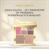 Multifunctional palette for face contouring and eye makeup