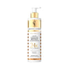 Luxurious illuminating tanning balm with golden particles
