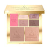 Multifunctional palette for face contouring and eye makeup